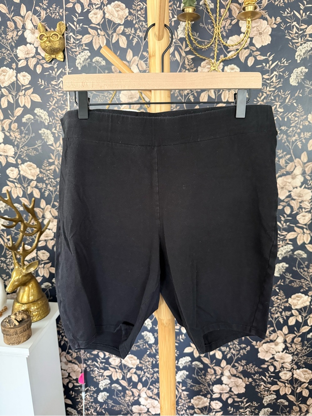 torrid Black High-Rise Bike Shorts